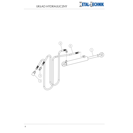 Katalog części zamiennych - Chwytak do drewna na paleciak